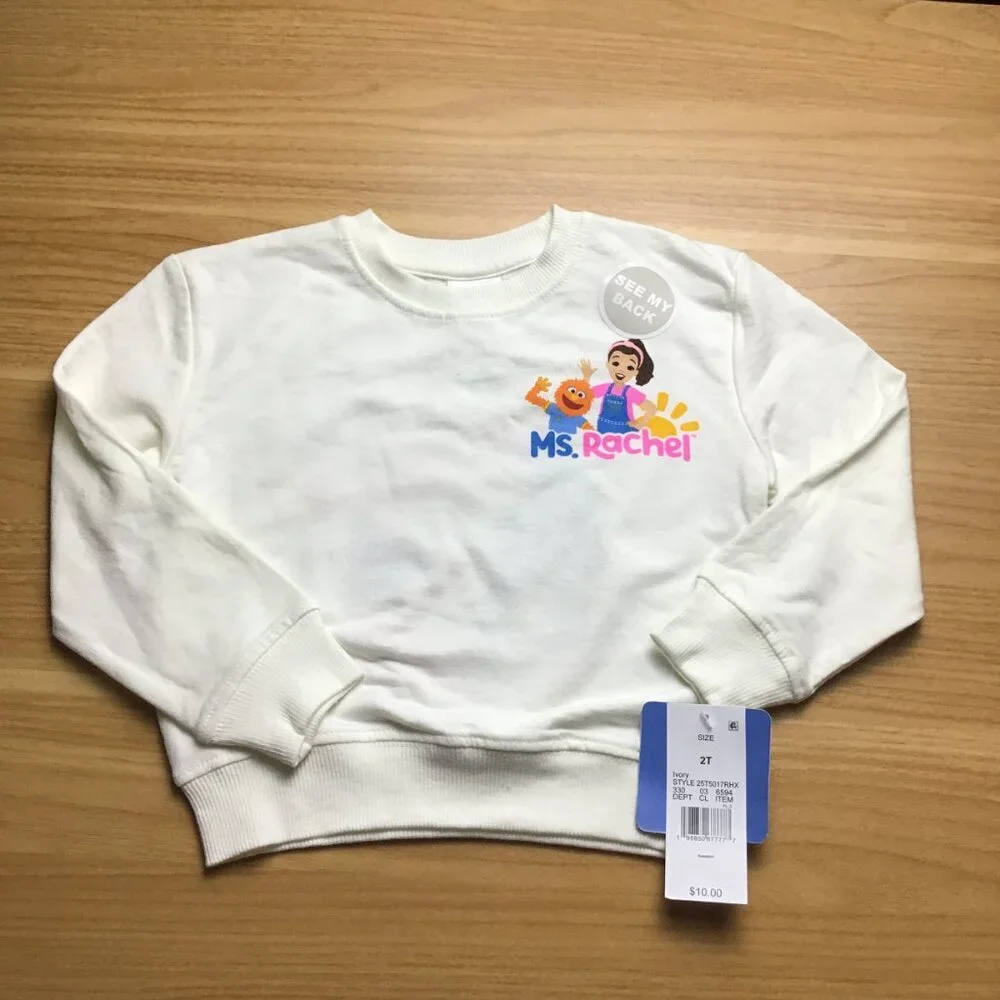 Grayson Mini 2T Baby Top and Short Matching Set + Long Sleeve T-shirt Ms Rachel - Picture 6 of 11